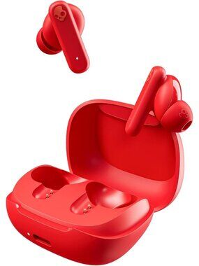 Wireless Red Noise Isolating Fit 20 Hours IPX4 Sweat Smokin Bluetooth Earbud